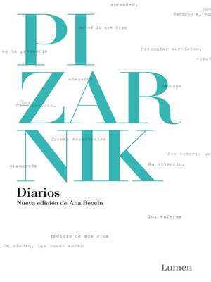 cover image of Diarios (nueva edición de Ana Becciu)